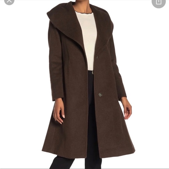 Cole Haan wool blend coat size 6 NEW - Picture 2 of 3